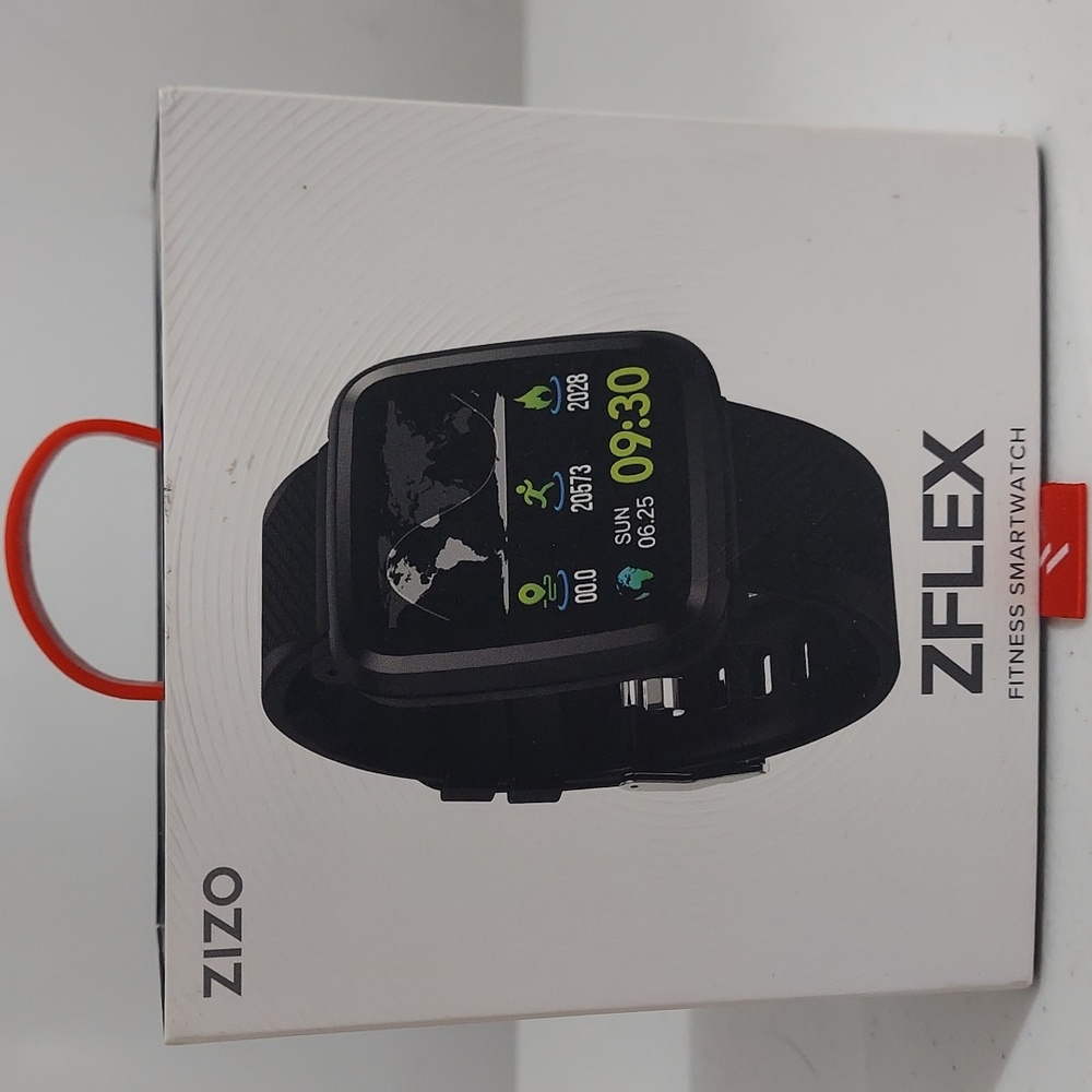 Zflex fitness smartwatch watch (black) new in box